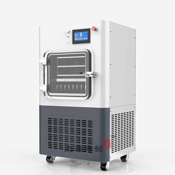 真空冷凍干燥機(jī)VFD-2A-80（標(biāo)準(zhǔn)型，0.2㎡，原位電加熱，板層溫度范圍：-70~+60 ℃(空載））